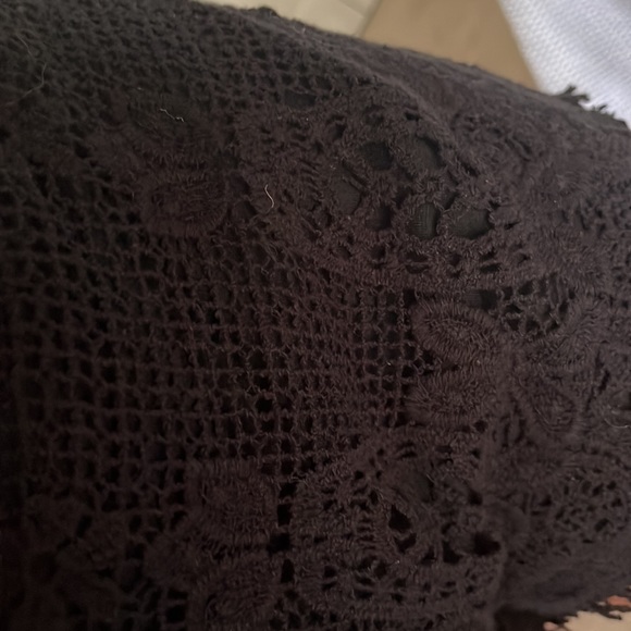 Black Lace Shorts - Picture 2 of 2